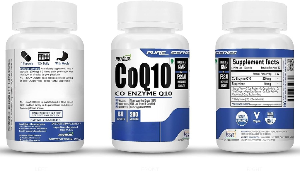 COENZYME Q10 (COQ10) 50MG - (120 Kapsul)