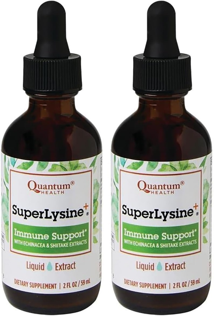 Kuantum Super Lysine + Liquid Extract 2 fl oz (59 ml) Liquid (Paket 2)