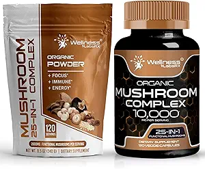 WELLNESS LABSRX Mushroom Powder 2000mg