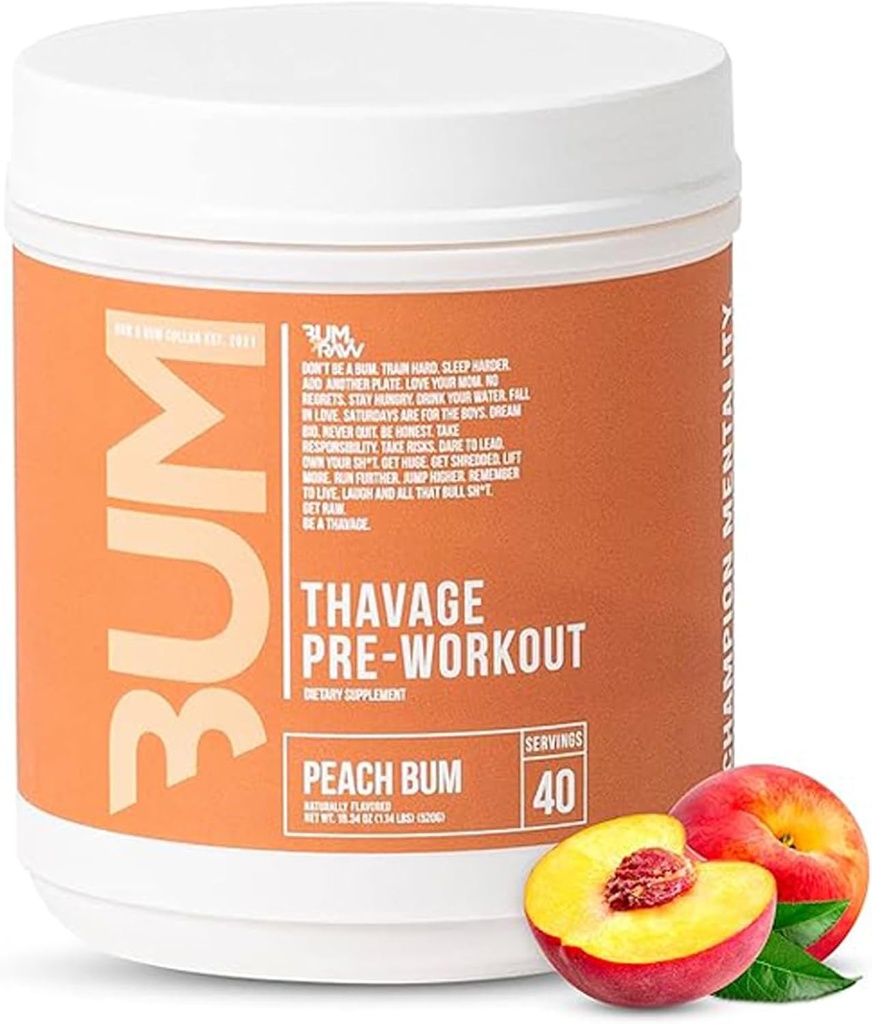 Cbum Thavage 126; Pre- Workout Formula
