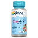 SOLARAY CranActin Extract 400 mg - Cranberry Suplemen untuk Perempuan dan Pria - Bladder dan Urinary Tract Health Support dengan Vitamin C - Vegan, garansi 60 hari, 30 pelayan, 30 VecCaps