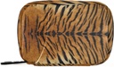 Animal Tiger Tampilkan Kotak Pil 7 Hari Travel Pill Organizer Bag dengan Zipper Kasus Portable Perbaikan Kasus Mingguan untuk Tambahan Vitamin