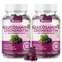 Gglucosamine Chondroitin Sugar Free, Ekstra Kekuatan 1500mg Glucosamine dengan Chondroitin MSM & Turmeric, Dukungan Bersama Supplemen Pria & Perempuan Gabungan (120 Cacah)
