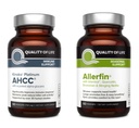 Kualitas Hidup Bungle Kesehatan Immune - Menampilkan Kinoko Platinum AHCC 750mg dan Allerfin
