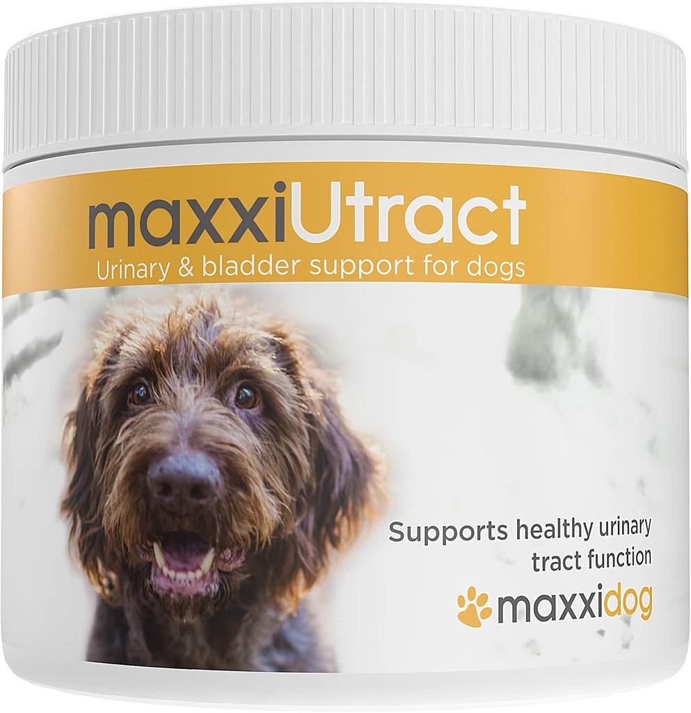 maxxxpaws 134; maxxiUtract - Pendukung Urinary & Bladder untuk Dogs 124; Cran4; Cranberry, D-Mannose, Pumpkin, Cornsilk & Silica & Silves 124; Membantu Pencegahan Penahan UTI, Pengendalian Berlebihan & Kigney Kesehatan 124; Powder 5.3 oz