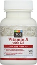 365 oleh Whole Foods Market, Vitamin A dengan D3, 100 ct