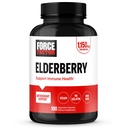 ForCE FactuTOR Elderberry Kapsul, Suplemen kekebalan dan Antioksidants Suplemen untuk Pria dan Wanita, Harian Immunity Boost, Vegan, Tidak Geltin, Non-GMO, 100 Vegetable Capsules