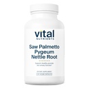 Vital Nutrients Saw Palmetto with Pygeum & Nettle Root - Vegan Saw Palmetto for Men Support Healthy Prostate Fungsi * - Gluten, Dairy, Soy Free - 120 Capsules