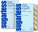 Sugarless Stop Sugar Crauds Suplement Bundle - Natural Craving Blocker with Berberine, Chromium, CoQ10 & L-Theanine - 30 Count & 15 Count Travel Size, Non- GMO & Gluten- Free