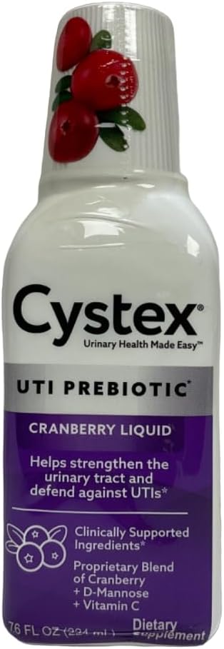 Cystex Liquid Cranberry Complex Suplement - 7.6 oz. (3 Pack)