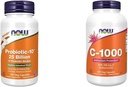Suplemen, Probiotic-10 ™, 25 miliar, dengan 10 Strain Probiotik, Dairy, Soy dan Gluten Free & Suplemen, Vitamin C-1.000 dengan 100 mg Bioflavonoid, Perlindungan Antioksidant *, 250 Capsules
