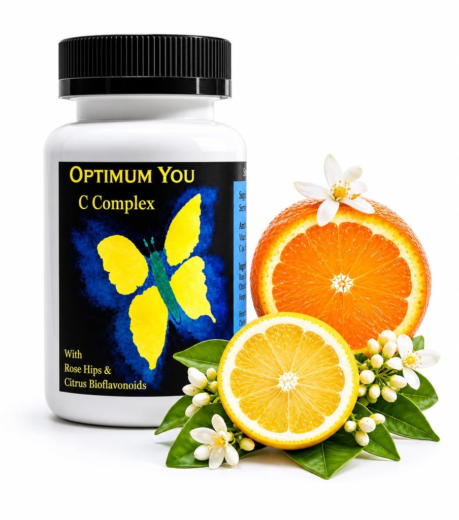 Vitamin C untuk Dukungan Imune (Imune Support); Vitamin C dengan Bioflavonoid, 1000 mg, 120 Tablet; Imune Dukungan 124; Vaskular Dukungan 124; Collagen Dukungan