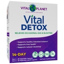 Planet Vital - Detox Vital dengan Milk Thistle, Quercetin, Alpha Lipoic Acid, Chooline, dan Herbs, untuk Occasional Gas dan Bloating, Pasokan Keseimbangan Sehat, 2- Bagian 14 Hari Kit, 56 Capsules