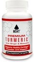 Premium Turmeric, Glucosamine, Ginger, Chondroitin Sulfate, Boswellia Extract, MSM, Bioperin, Quercetin & L- Meth - 60 Capsules