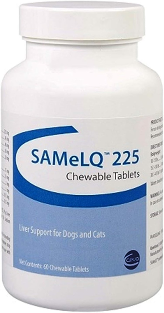 S-Adenosyl-225 [SAMe] Untuk Anjing dan Kucing, 60 tablet