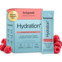 Feel Goods Hydration Hero, 1.000mg Electrolytes Powder, Sugar Free, Magnesium, Organic Aloe Vera, L Theanine, Vitamin C & B12, Keto, Vegan, Electrolite Packets, Blue Raspberry, 15 Count