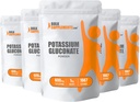 BulkSuplements.com Potasium Gluconate Powder - Tambahan Potassium, Tambahan Mineral - Gluten Bebas, 600mg per Serving, 5kg (11 pon) (Paket 5)