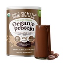 Empat Tumbuhan Organik Sigmatik Berbasis Protein Creamy Cacao Protein dengan Mane Lion, Chaga, Cordyceps dan Lebih dari 124; Clean Vegan Protein Meningkat untuk Fungsi Otak dan Imune Dukungan 124; 21.16 oz