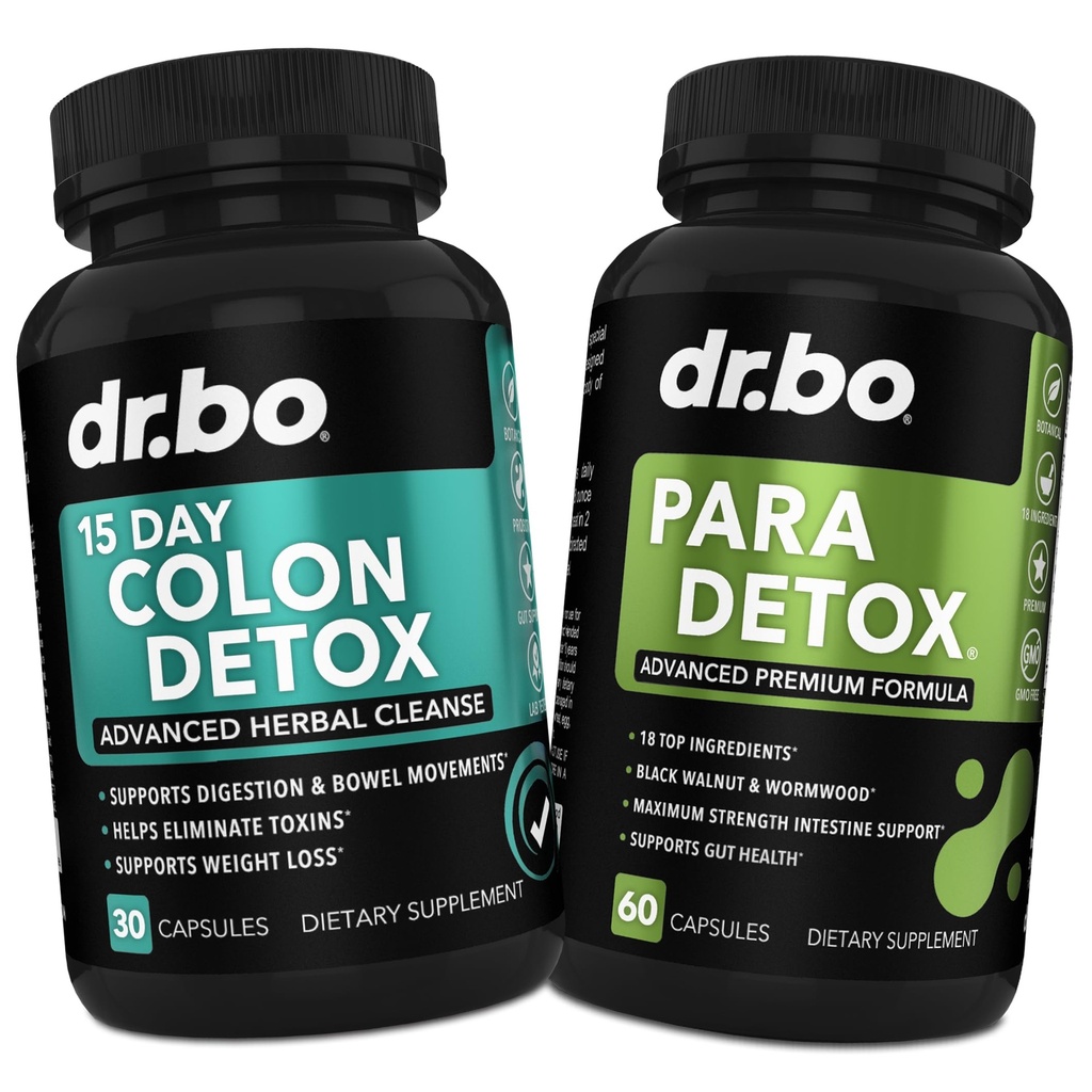 Colon Cleanser Detox & Instinal Suplemen - 15 Hari Colon Cilion Pil Cleanse dengan Probiotic, Wormwood, Black Walnut, Psyllium, Aloe Complex - Persediaan Gerakan Bowel Bloating Gut Support