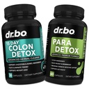 Colon Cleanser Detox & Instinal Suplemen - 15 Hari Colon Cilion Pil Cleanse dengan Probiotic, Wormwood, Black Walnut, Psyllium, Aloe Complex - Persediaan Gerakan Bowel Bloating Gut Support
