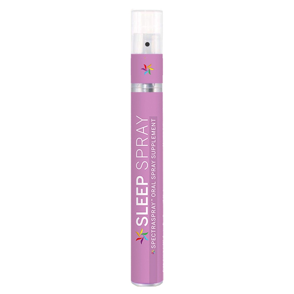 Dukung Spray (30 Hari Supply) - Melonatin, 5- HTP, L- Theanine, & Herbal Ekstraksi, Spearmint Flavor, TSA Aman & Fast Absorbing oleh SpectraSpray