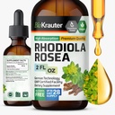 BiO KRAUTER Rhodiola Rosea Suplemen Liquid - Murni Rhodiola Rosea Tincture