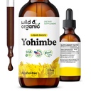 Suplemen & Organik Yohimbe Liar untuk Pria & Perempuan - 5 mg Yohimbine Cair Drops