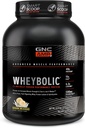 GNC AMP Wheybolic Clinically Proven Protein Powder, 40g Whey Protein, BCAA, Leucine, Increases Muscle Strength, Muscle Building, 3rd Party Tested, Gluten Free, Banana Milkshake, 25 Serbu