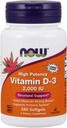 NOW Foods Vitamin D-3, Structural Dukung 2000 I.U, 480 Softgels