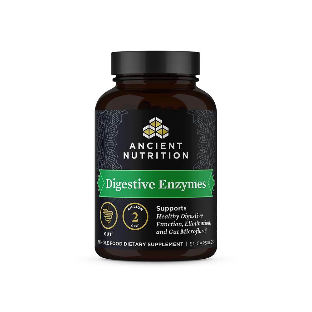 Enzymes Digetical Nutrition Kuno, Mendukung Kesehatan Gut, Promotes Fungsi Digetical Sehat, 90 Ct