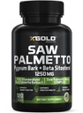 X Gold Health Saw Palmetto Prostate Suplemen untuk Pria 124; Pygeum Bark 124; Beta Sitosterol Supplemen 14; Mampu 3X Formula 124; Fungsi Uurinary Prostate 124; DHT Blocker Hair Growth 124; 4 Pasokan Bulan dibuat di AS