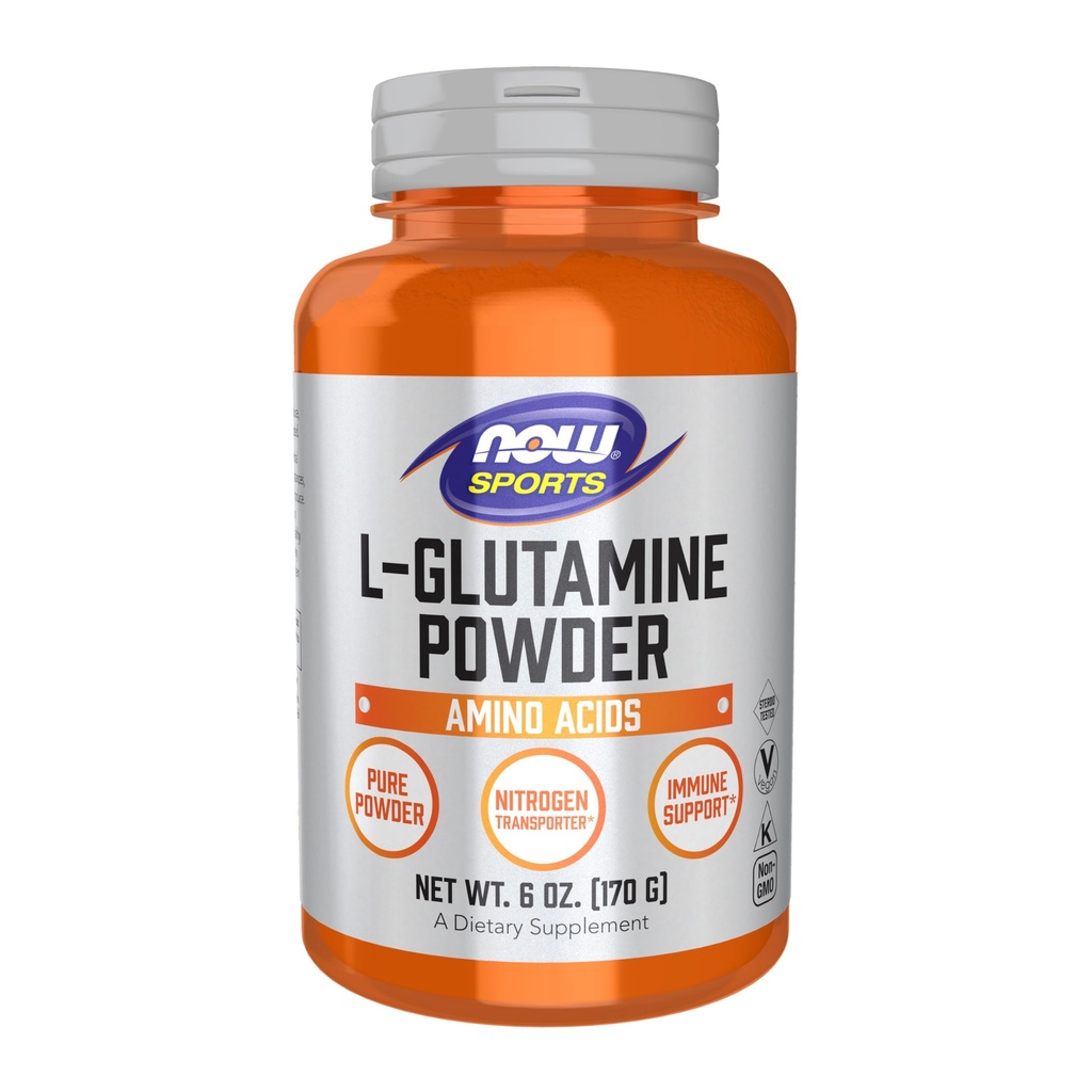 Sekarang Makanan L- Glutamine Pure Powder 6 Oz