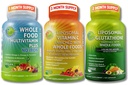 Imune & Daily Wellness Dukung Bundle for Women & Men - Lipomal Vitamin C 1500mg + Vegan Whole Food Multivitamin No Iron + Lipomal Glutathione 500mg - Vegan, Non- GMO, Clean Daily Wellness Support