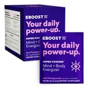 EBOOST Super Energy Powder Mix, Non- GMO Electrolite Supplement Loaded with Vitamin (Acai Pocate), 0.2 Ounce (Paket 20)