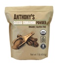 Anthony 's Organic Cassia Cinnamon Powder, 1 lb, Ground, Gluten Free, Non GMO, Non Irradiated, Keto Friendly