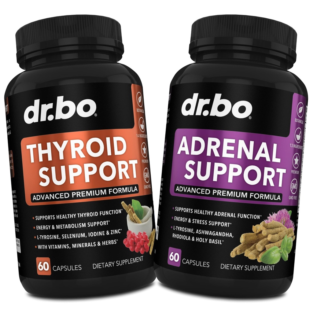Suplemen Adrenalin DR. BO Thyroid untuk Perempuan & Pria