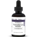 Testosteron Booster - Tambahan Pria dan Wanita dengan Tribulus Terrestris dan Tongkat Ali untuk Enhancing, Muscle Recovery & Energy - 2oz Liquid Bottle