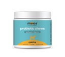 MYOS Probiotic Chew for Dogs - Daily Digetical Support, Promotes Complete Gut Heat Heat Heat Heat Supplemen Enhances Numrient, Suppports Heally Stool - All-inone Chewable Suppplemen