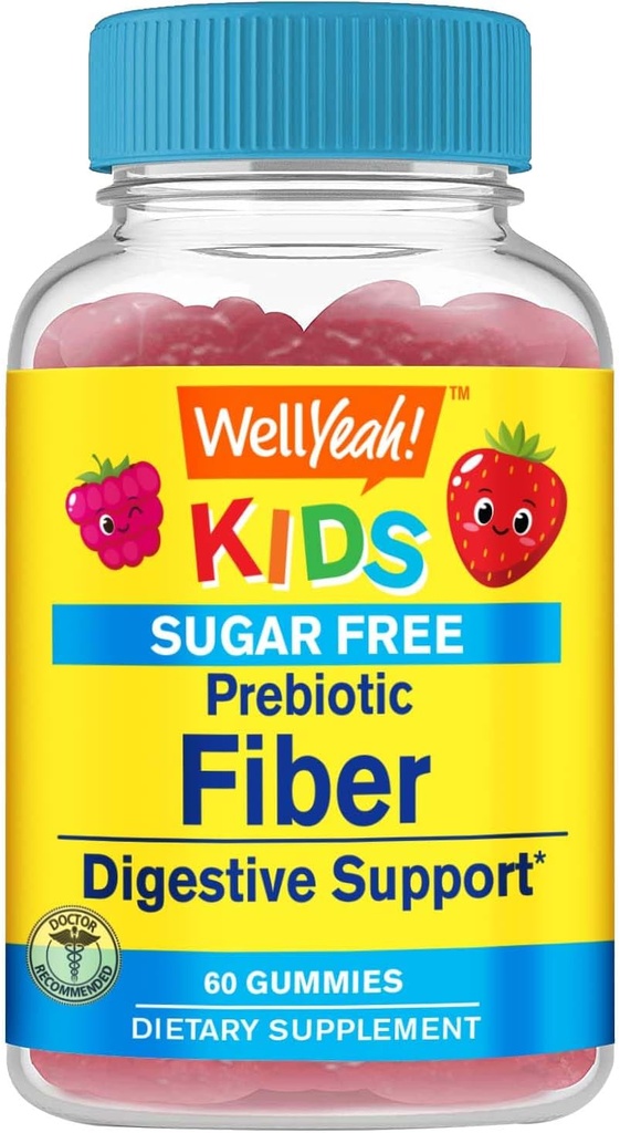 Welly Sugar Free Fiber Gummies for Kids (4g):