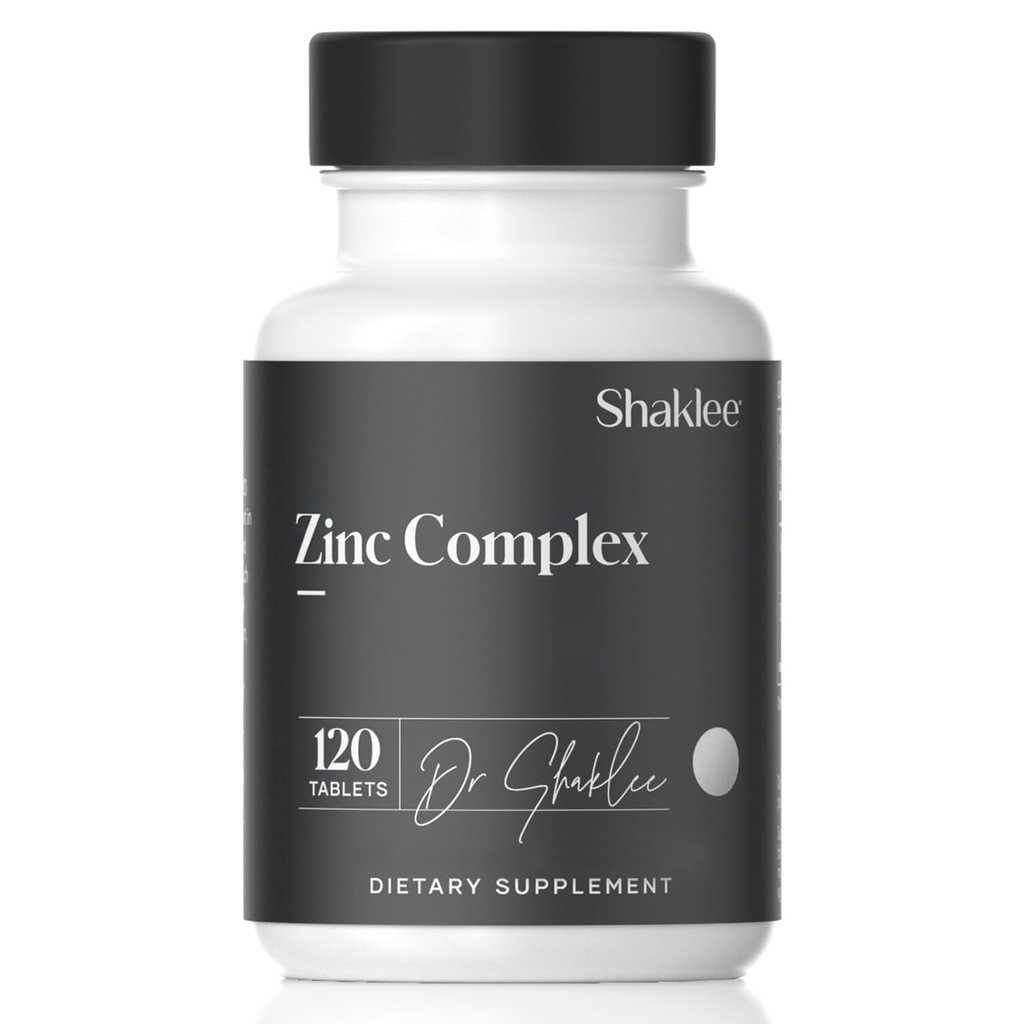 Shaklee - Zinc Complex - Boosts Enzyme Activity, Protein Synthesis - 120 tablet