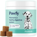 Pawfy Propoles for Dogs Alagty 124; Support Digetical Health Allergies, Small, Large Dogs 124; Memperkuat Kesehatan Gut 124; Anti Yeast Suplemen 124; Skin Seasonal Allergies Dukungan - 30 Chews (Bacon)