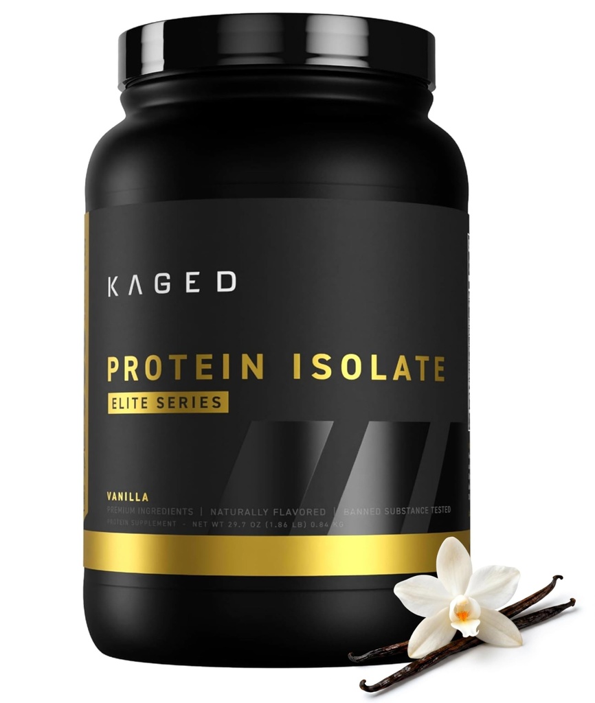 Kaged Wheny Protein Isolate Elite Powder 124; Vanilla 124; Whey, Casein, & Milk Protein Blast 124; Post Workout Recovery Drinder 124; Pendukung Pembuatan Otot 124; Tambahan untuk Pria & Perempuan 124; 2 Lbs