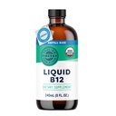 Vimergy Liquid B12 Refill - Fast-absorbing Brain - Dukungan Energi Suplemen - USDA Tersertifikasi Organik, Vegan, Non-GMO - 240 Servis (240 mL)