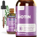 Rejuvia Health Active Biotin - Advanced Liquid Biotin Suplement - 5000mcg Dukung Hair Skin & Nails