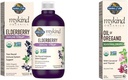 Garden of Life Organics Plant - Based Elderberry Immune Syrup 6.59 lf oz & Organics Oil of Oregano Seasonal Drops 1lf oz (30 mL) Liquid
