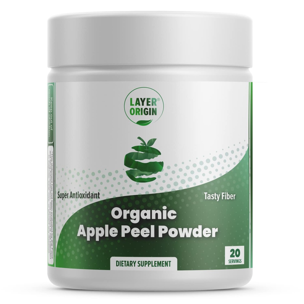 Lapis Origin Organic Apple Peel Powder Boost Akkermansia dan Bifidobakteri