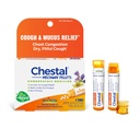 Boiron Chestal Pellets for Cough and Musus Relief, Nasal or Chest Consultion, and Sore Throat Relief - 2 Count (160 Pellets)