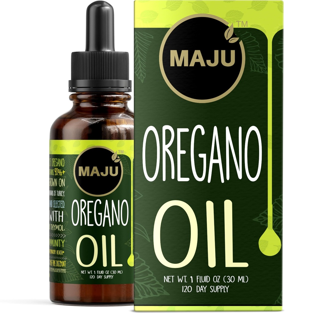 Magu Superfoods Oregano Oil Drops, Aceite de Oregano, Immune and Seasonal Support