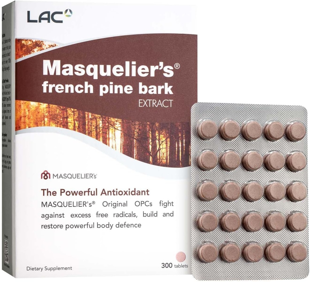 LAC Masquelier 's French Pine Bark Extract (300 tablet)