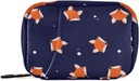 Kotak KB Fox 7 Hari Perjalan Pill Organizer Bag Dengan Zipper Obat Vitamin Mingguan Persediaan Hoder Pouch
